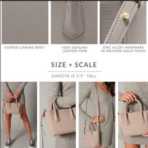 Dagne Dover Mini Legend Coated Canvas Tote